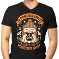 Daily Pumpkin Spice Men's V-Neck - Adult & Kids T-Shirts, Sweatshirts & Hoodies apparel design preview 1