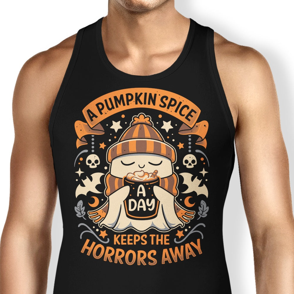 Daily Pumpkin Spice Tank Top - Adult & Kids T-Shirts, Sweatshirts & Hoodies apparel design preview 1