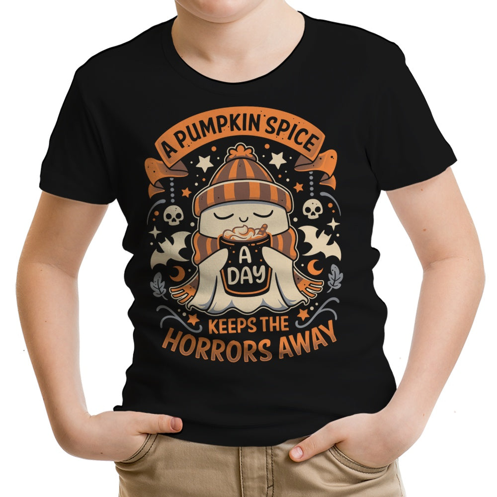 Daily Pumpkin Spice Youth Apparel - Adult & Kids T-Shirts, Sweatshirts & Hoodies apparel design preview 1