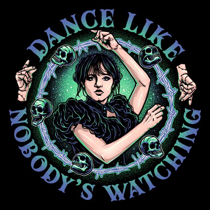 Dance Like Nobody's Watching Men's Apparel - Adult & Kids T-Shirts, Sweatshirts & Hoodies apparel design preview 2