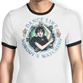 Dance Like Nobody's Watching Ringer - Adult & Kids T-Shirts, Sweatshirts & Hoodies apparel design preview 1