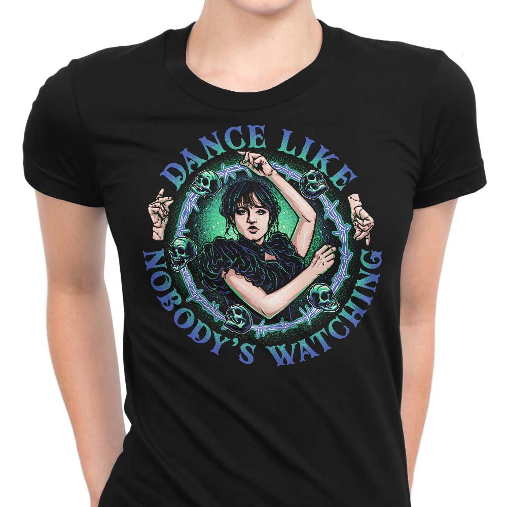 Dance Like Nobody's Watching Women's Apparel - Adult & Kids T-Shirts, Sweatshirts & Hoodies apparel design preview 1