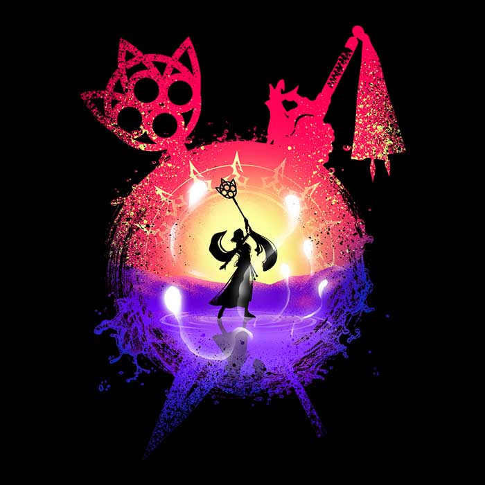 Dance of the Summoner - Adult & Kids T-Shirts, Sweatshirts & Hoodies apparel design preview 2