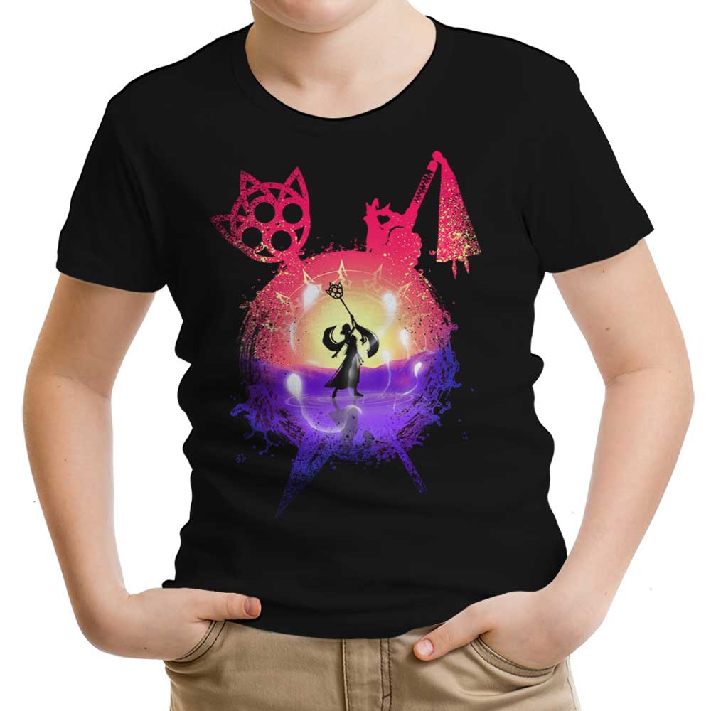 Dance of the Summoner Youth Apparel - Adult & Kids T-Shirts, Sweatshirts & Hoodies apparel design preview 1