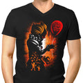 Dancing Clown Men's V-Neck - Adult & Kids T-Shirts, Sweatshirts & Hoodies apparel design preview 1
