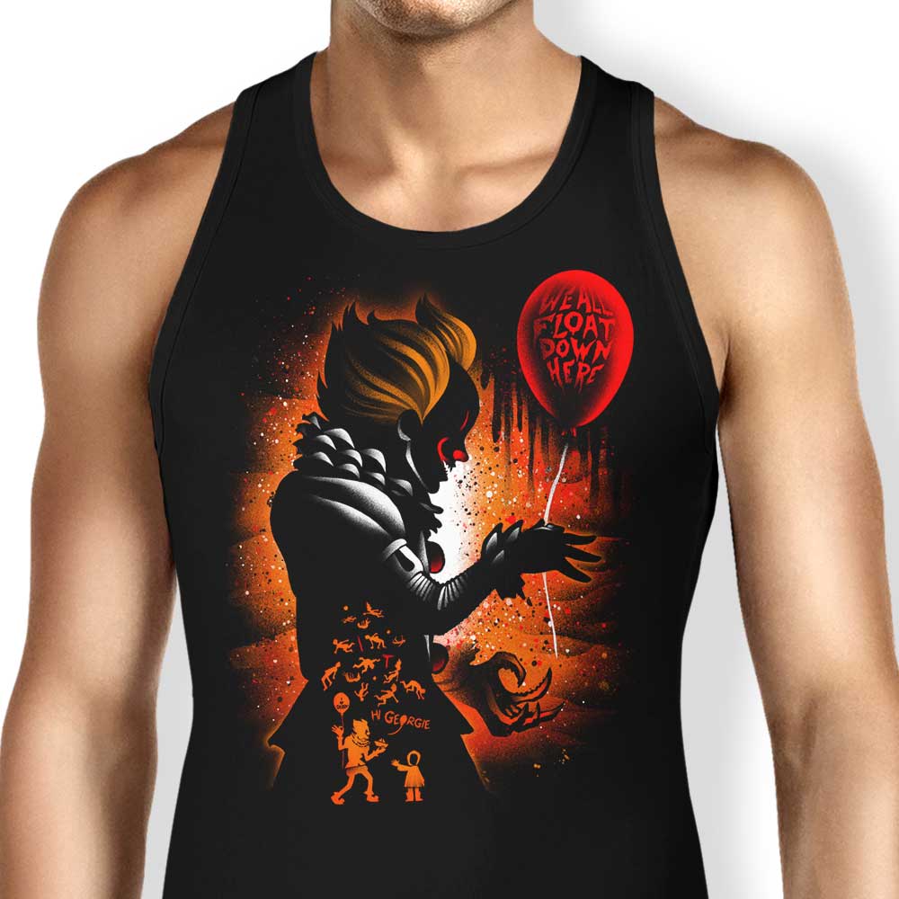 Dancing Clown Tank Top - Adult & Kids T-Shirts, Sweatshirts & Hoodies apparel design preview 1