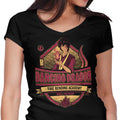 Dancing Dragon Women's V-Neck - Adult & Kids T-Shirts, Sweatshirts & Hoodies apparel design preview 1