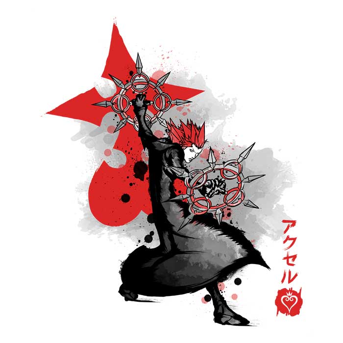 Dancing Flames Sumi-e Men's Apparel - Adult & Kids T-Shirts, Sweatshirts & Hoodies apparel design preview 2