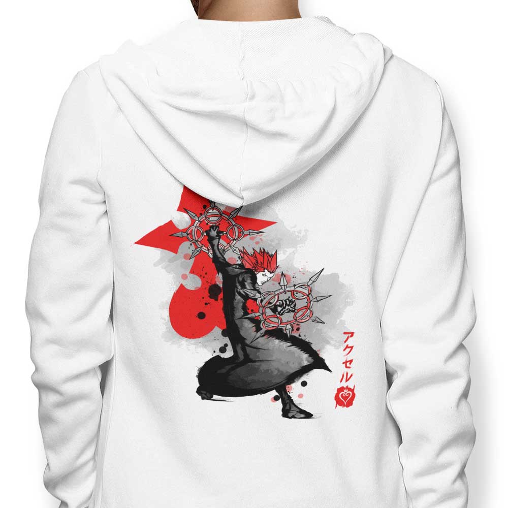Dancing Flames Sumi-e - Adult & Kids T-Shirts, Sweatshirts & Hoodies apparel design preview 1
