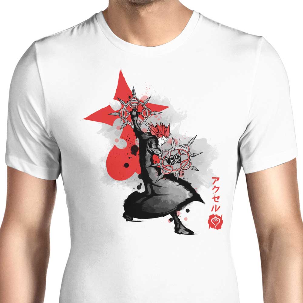 Dancing Flames Sumi-e Men's Apparel - Adult & Kids T-Shirts, Sweatshirts & Hoodies apparel design preview 1