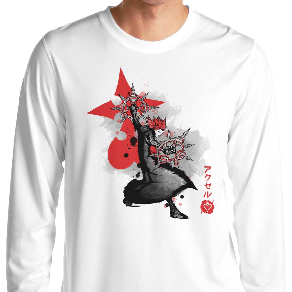 Dancing Flames Sumi-e - Adult & Kids T-Shirts, Sweatshirts & Hoodies apparel design preview 1