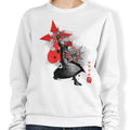 Dancing Flames Sumi-e - Adult & Kids T-Shirts, Sweatshirts & Hoodies apparel design preview 1
