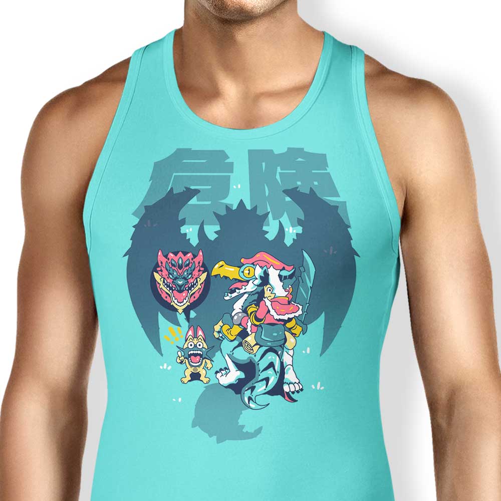 Danger is Coming Tank Top - Adult & Kids T-Shirts, Sweatshirts & Hoodies apparel design preview 1