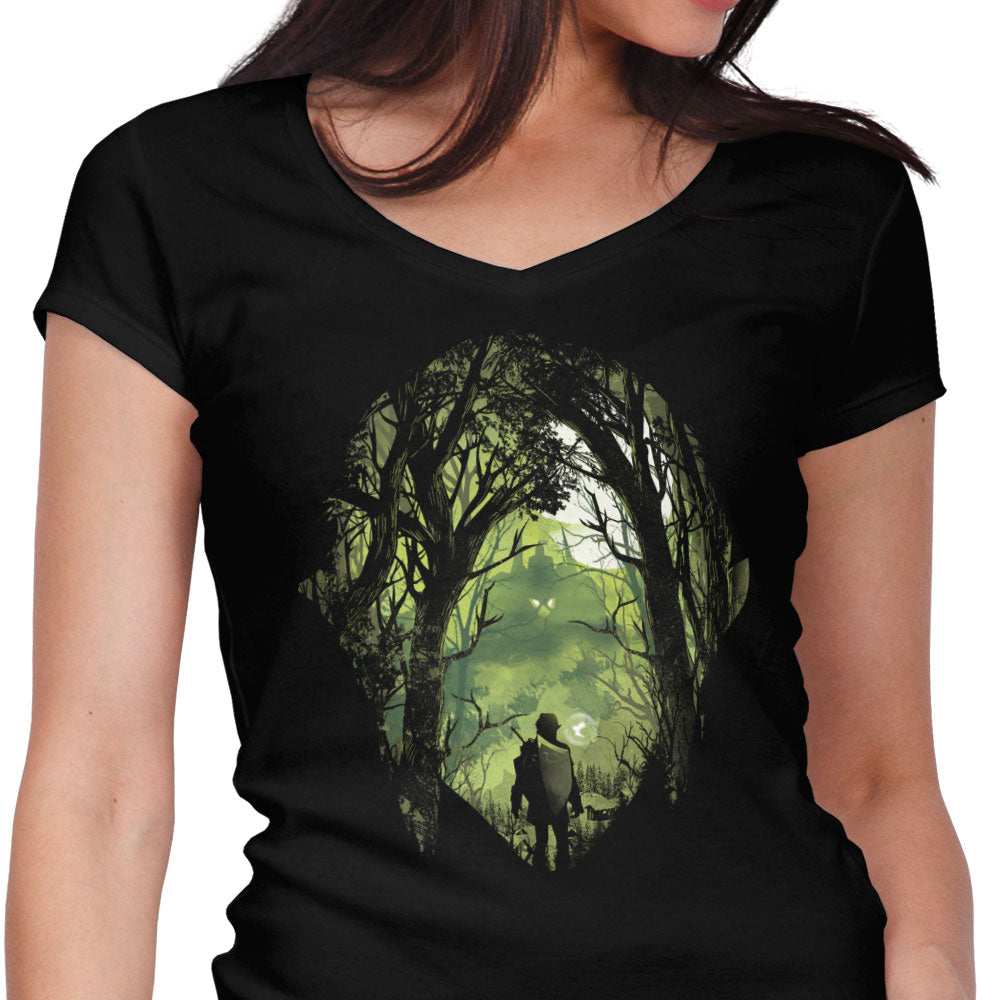Dangerous Women's V-Neck - Adult & Kids T-Shirts, Sweatshirts & Hoodies apparel design preview 1