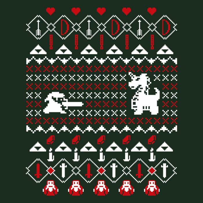 Dangerous to Go Alone at Christmas - Adult & Kids T-Shirts, Sweatshirts & Hoodies apparel design preview 2