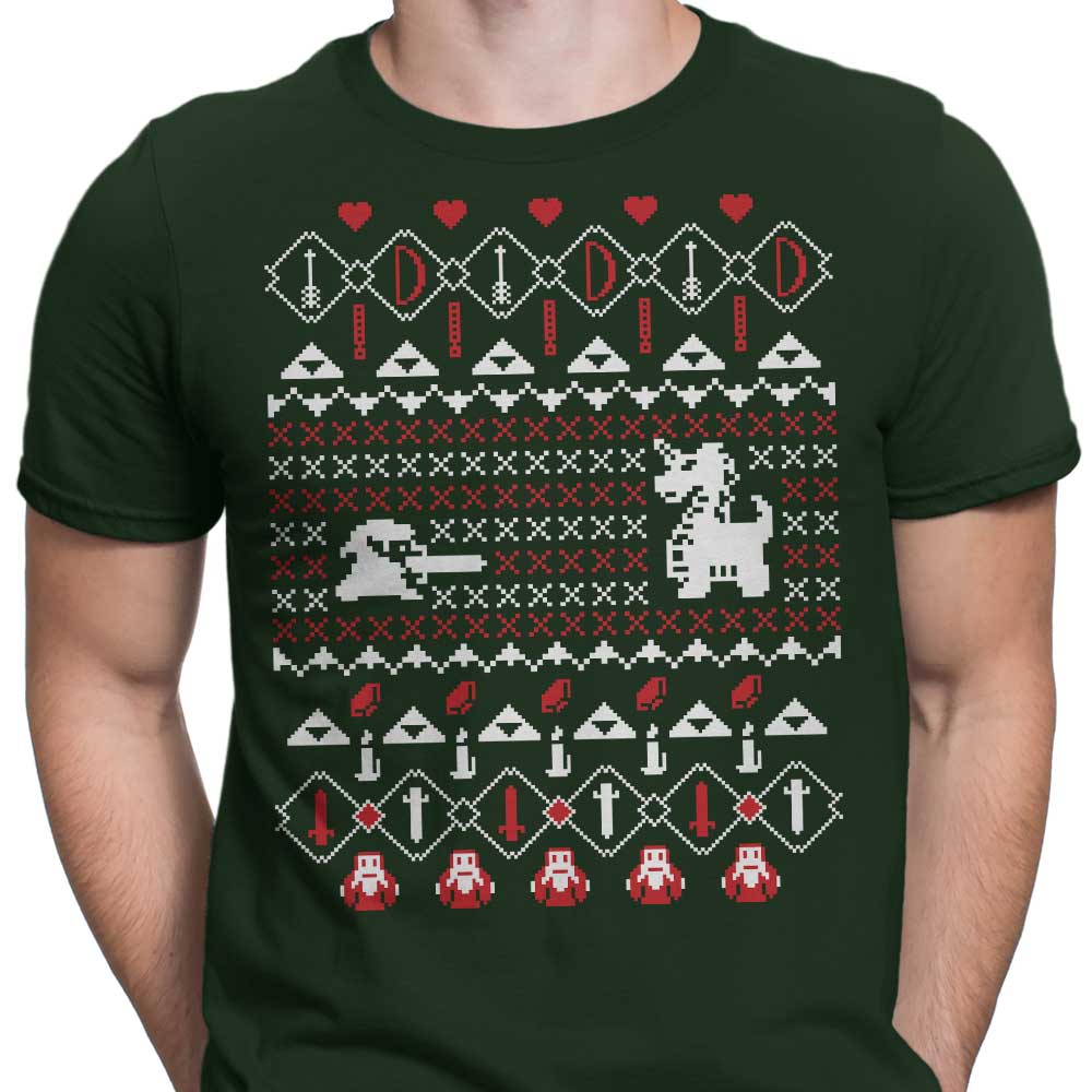 Dangerous to Go Alone at Christmas Men's Apparel - Adult & Kids T-Shirts, Sweatshirts & Hoodies apparel design preview 2
