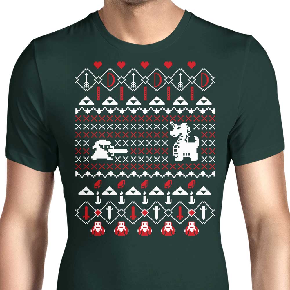 Dangerous to Go Alone at Christmas Men's Apparel - Adult & Kids T-Shirts, Sweatshirts & Hoodies apparel design preview 1
