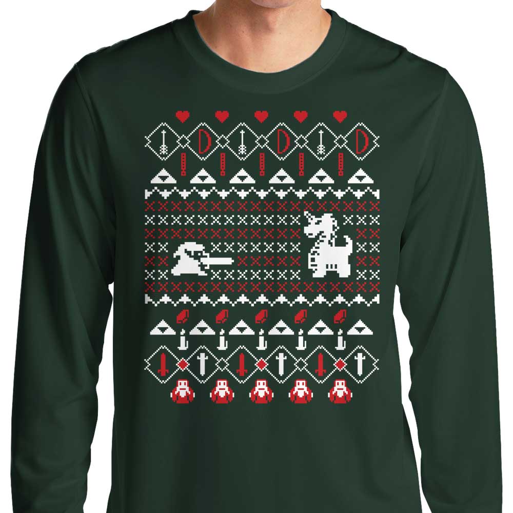 Dangerous to Go Alone at Christmas - Adult & Kids T-Shirts, Sweatshirts & Hoodies apparel design preview 1