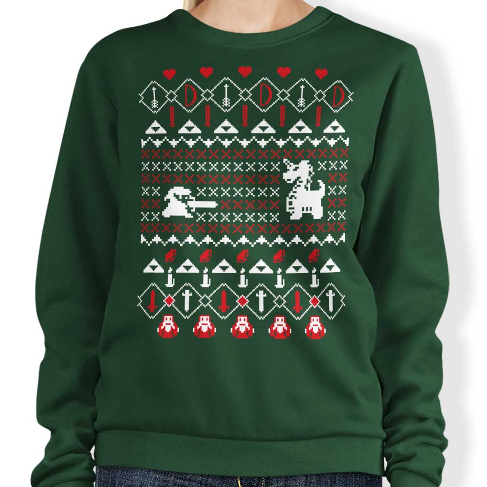 Dangerous to Go Alone at Christmas - Adult & Kids T-Shirts, Sweatshirts & Hoodies apparel design preview 1