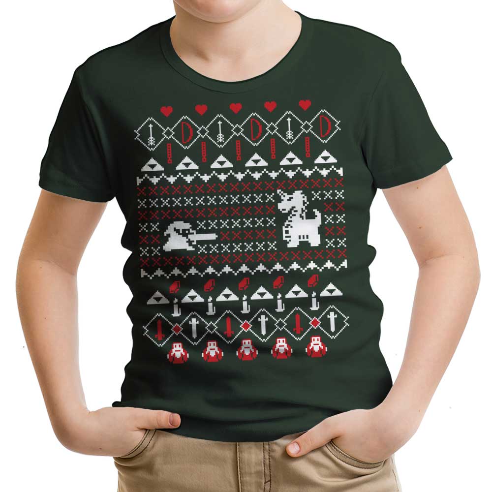 Dangerous to Go Alone at Christmas Youth Apparel - Adult & Kids T-Shirts, Sweatshirts & Hoodies apparel design preview 1