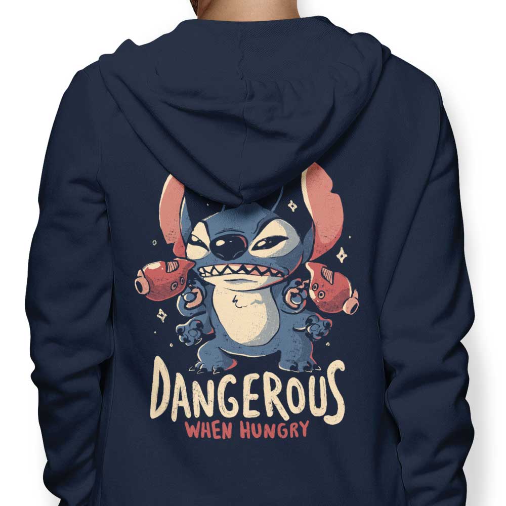Dangerous When Hungry - Adult & Kids T-Shirts, Sweatshirts & Hoodies apparel design preview 1