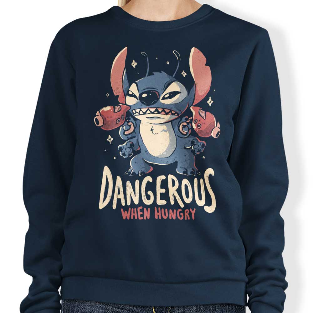 Dangerous When Hungry - Adult & Kids T-Shirts, Sweatshirts & Hoodies apparel design preview 1