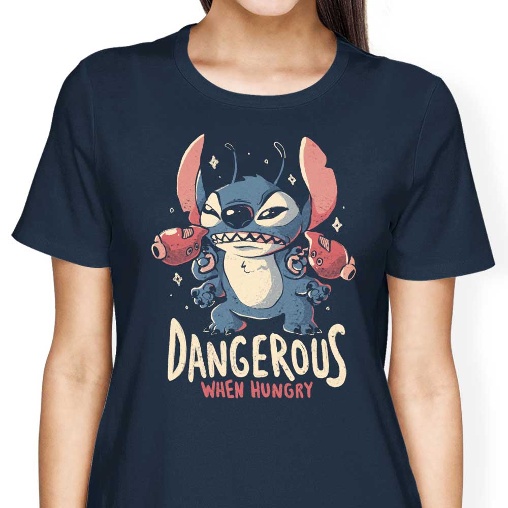 Dangerous When Hungry Women's Apparel - Adult & Kids T-Shirts, Sweatshirts & Hoodies apparel design preview 1