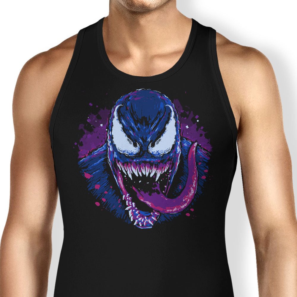 Dark Alien Tank Top - Adult & Kids T-Shirts, Sweatshirts & Hoodies apparel design preview 1
