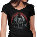Dark Gargoyle Women's V-Neck - Adult & Kids T-Shirts, Sweatshirts & Hoodies apparel design preview 1