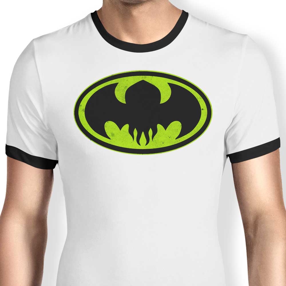 Dark God Rises Ringer - Adult & Kids T-Shirts, Sweatshirts & Hoodies apparel design preview 1