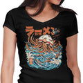 Dark Great Ramen (Alt) Women's V-Neck - Adult & Kids T-Shirts, Sweatshirts & Hoodies apparel design preview 1