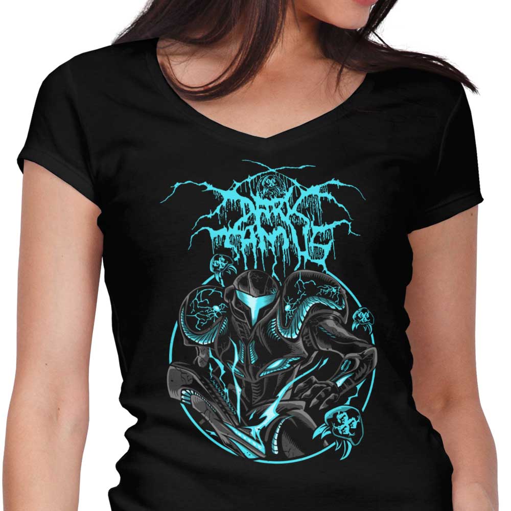 Dark Hunter Women's V-Neck - Adult & Kids T-Shirts, Sweatshirts & Hoodies apparel design preview 1