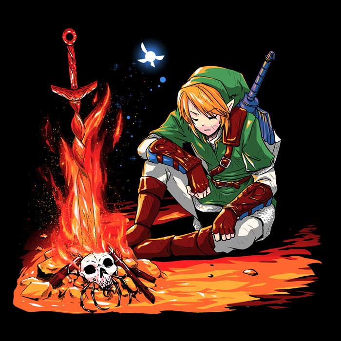 Dark Link Men's Apparel - Adult & Kids T-Shirts, Sweatshirts & Hoodies apparel design preview 2