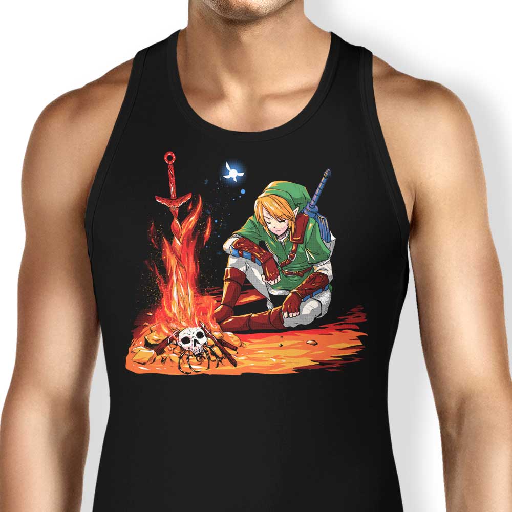 Dark Link Tank Top - Adult & Kids T-Shirts, Sweatshirts & Hoodies apparel design preview 1