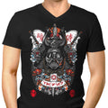 Dark Lord Samurai Men's V-Neck - Adult & Kids T-Shirts, Sweatshirts & Hoodies apparel design preview 1