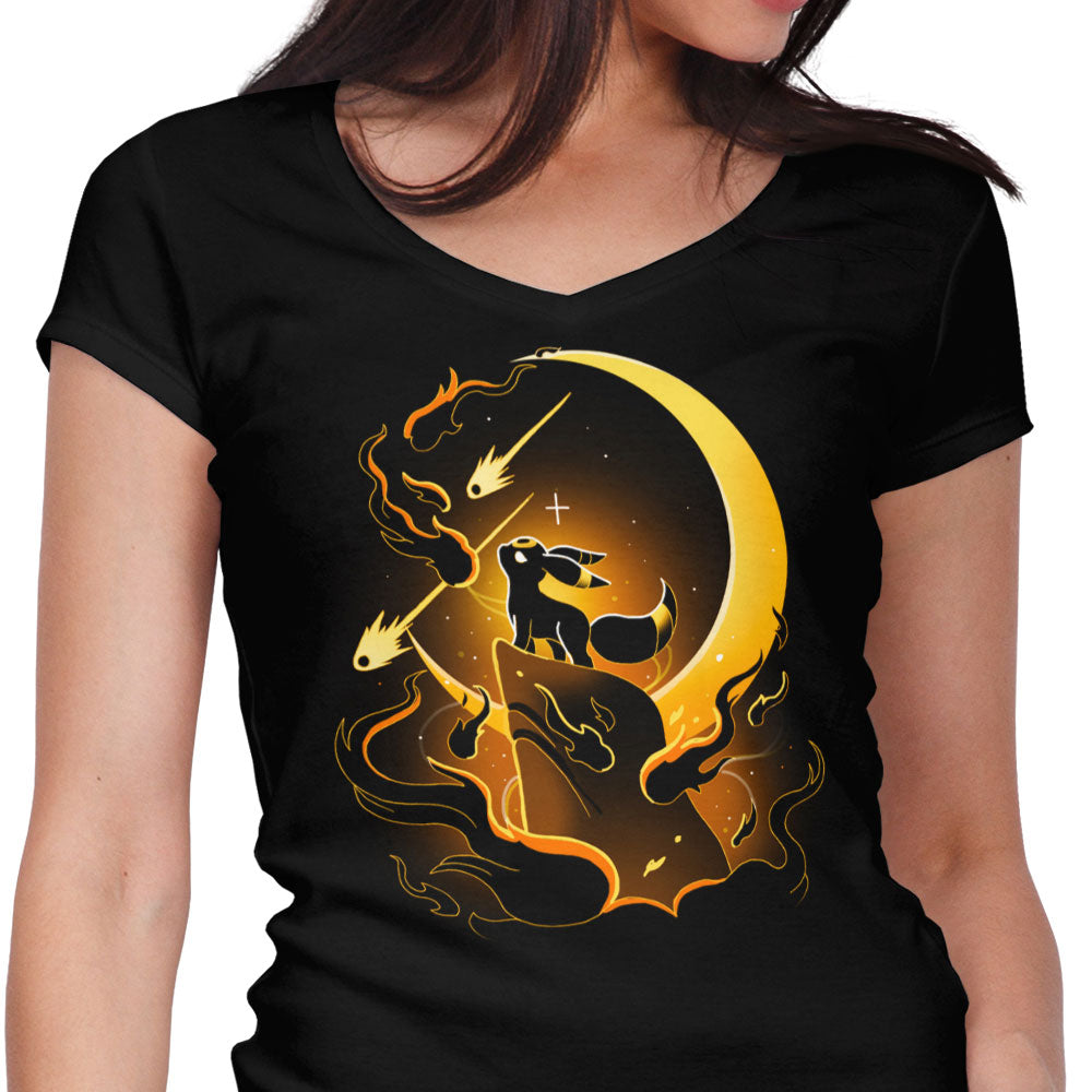 Dark Magic Women's V-Neck - Adult & Kids T-Shirts, Sweatshirts & Hoodies apparel design preview 1