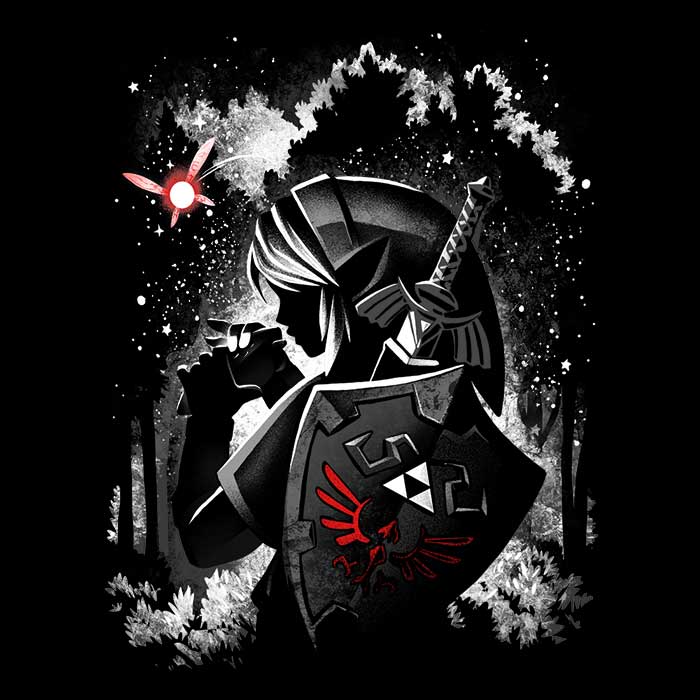 Dark Ocarina Men's Apparel - Adult & Kids T-Shirts, Sweatshirts & Hoodies apparel design preview 2