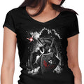 Dark Ocarina Women's V-Neck - Adult & Kids T-Shirts, Sweatshirts & Hoodies apparel design preview 1