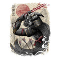 Dark Samurai Coasters - Adult & Kids T-Shirts, Sweatshirts & Hoodies apparel design preview 1