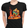 Dark Samus Women's Apparel - Adult & Kids T-Shirts, Sweatshirts & Hoodies apparel design preview 1