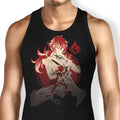 Dark Side of Dawn Diluc Tank Top - Adult & Kids T-Shirts, Sweatshirts & Hoodies apparel design preview 1