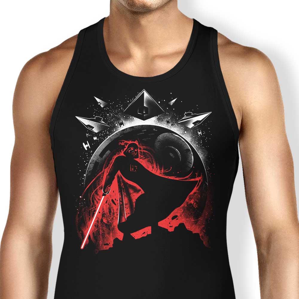 Dark Side of the Galaxy Tank Top - Adult & Kids T-Shirts, Sweatshirts & Hoodies apparel design preview 1