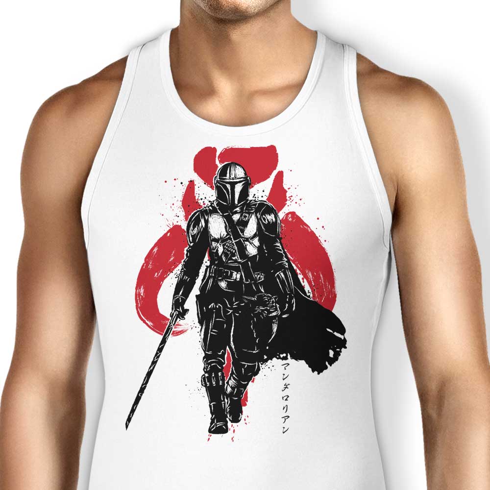 Dark Wielder Sumi-e Tank Top - Adult & Kids T-Shirts, Sweatshirts & Hoodies apparel design preview 1