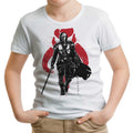 Dark Wielder Sumi-e Youth Apparel - Adult & Kids T-Shirts, Sweatshirts & Hoodies apparel design preview 1