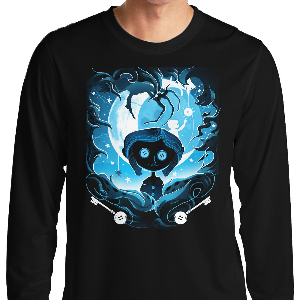 Darkness Button - Adult & Kids T-Shirts, Sweatshirts & Hoodies apparel design preview 1