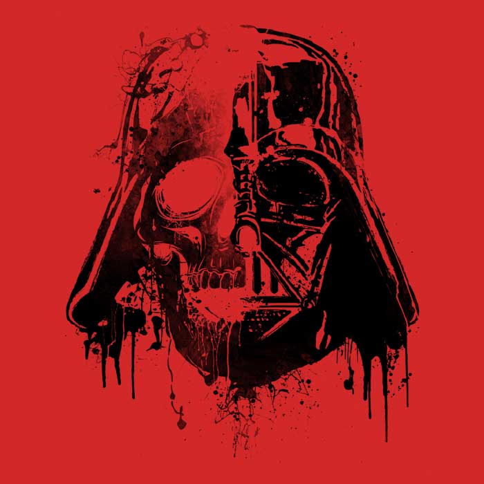 Darth Skull Youth Apparel - Adult & Kids T-Shirts, Sweatshirts & Hoodies apparel design preview 2