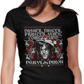 Dasher, Dancer and Dixon Women's V-Neck - Adult & Kids T-Shirts, Sweatshirts & Hoodies apparel design preview 1