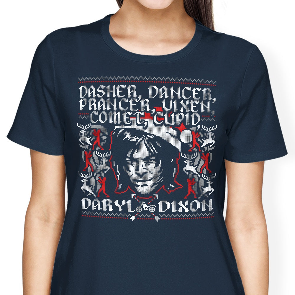 Dasher, Dancer and Dixon Women's Apparel - Adult & Kids T-Shirts, Sweatshirts & Hoodies apparel design preview 2