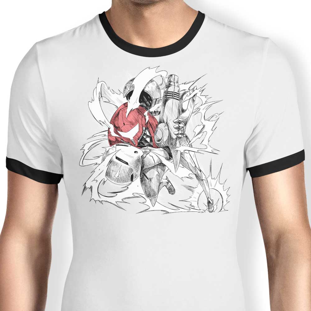 Dashing Hunter Ringer - Adult & Kids T-Shirts, Sweatshirts & Hoodies apparel design preview 1