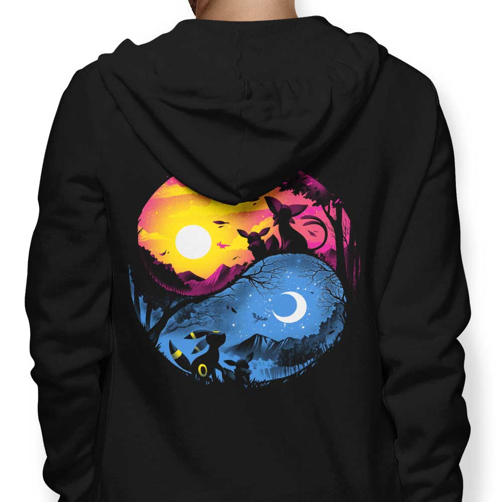 Day Night Evolution - Adult & Kids T-Shirts, Sweatshirts & Hoodies apparel design preview 1